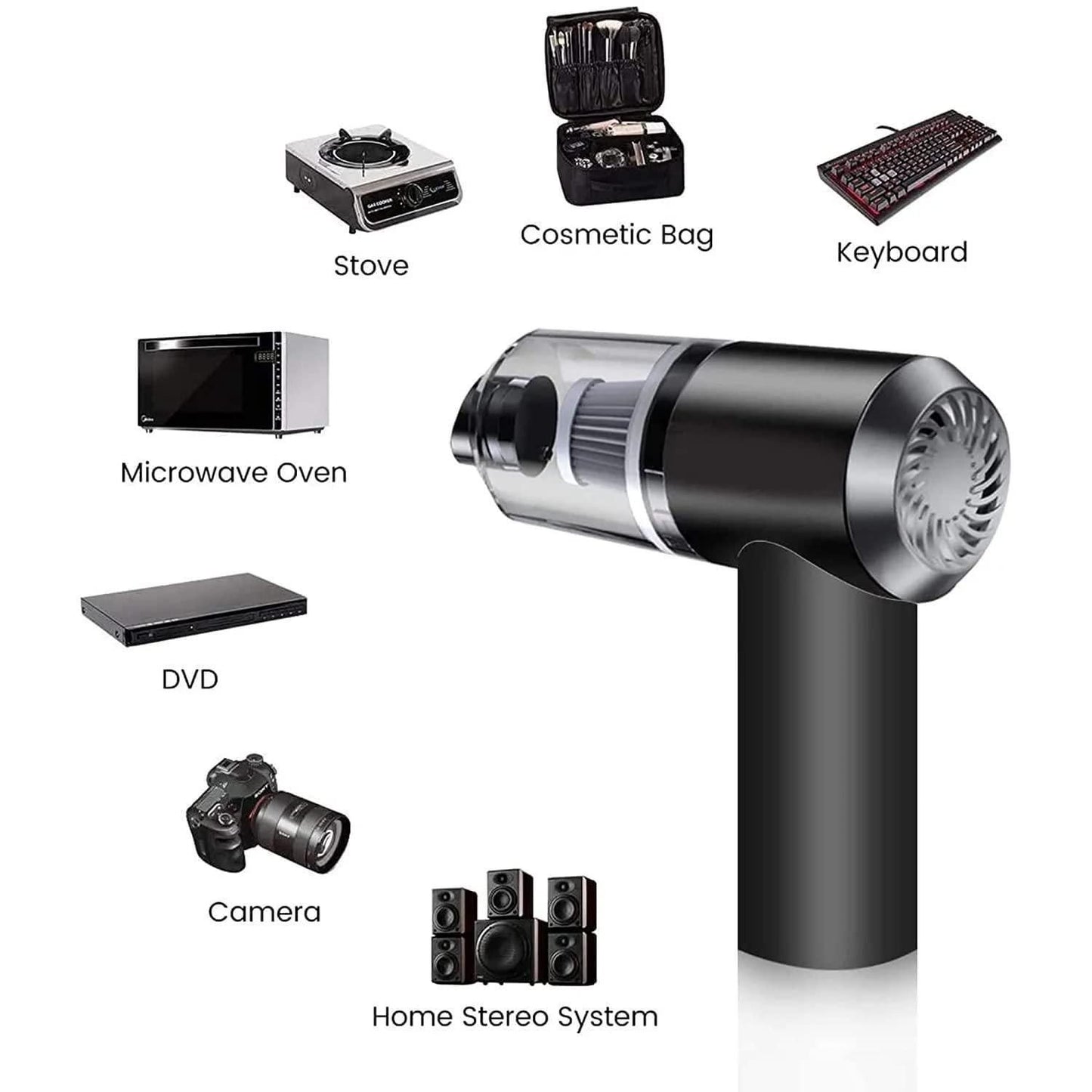 3 in 1 Portable Wireless Vacuum Cleaner