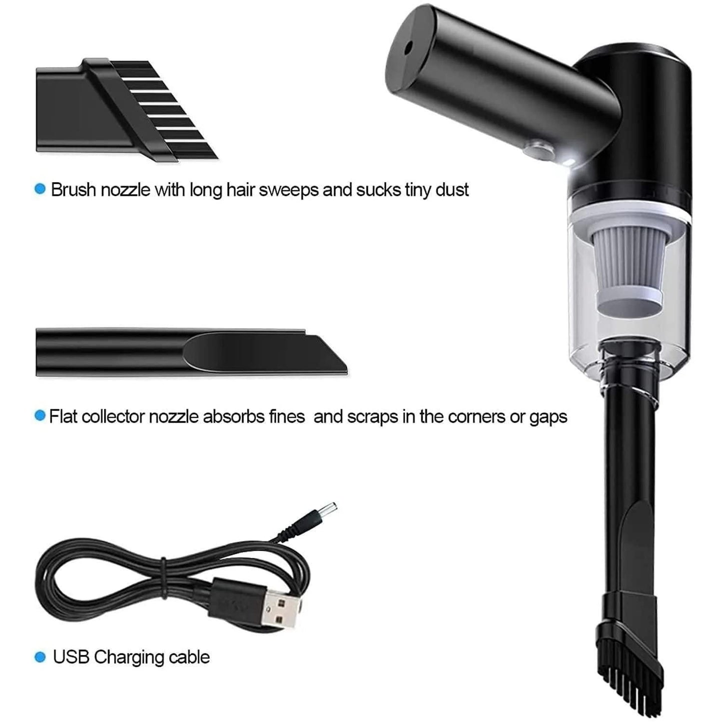 3 in 1 Portable Wireless Vacuum Cleaner